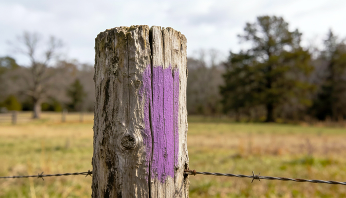 The Story Behind the Purple Paint Law: How a Simple Mark Became Legal “No Trespassing”